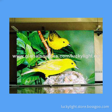 Indoor Full Color P7.62 LED Display Screen with 244 x 122mm Module Size